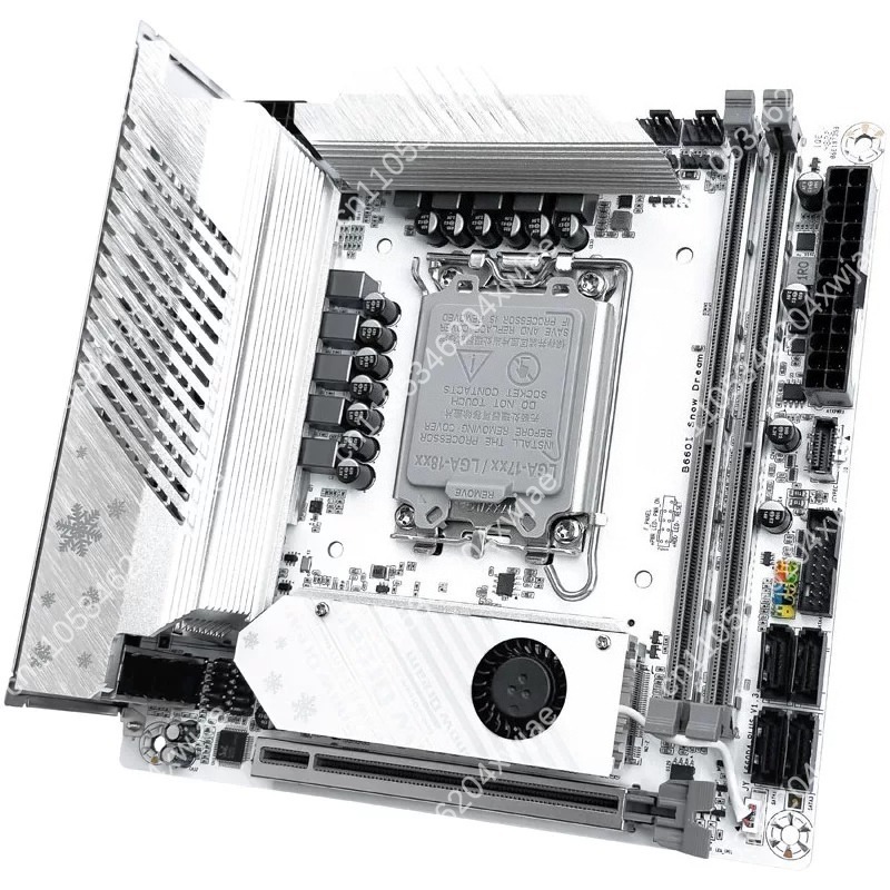Lga1700 Itx Motherboard Ddr5 - Motherboard Itx Putih B760 Lga1700 Mendukung