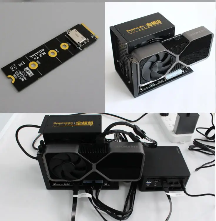 Untuk Kartu Adaptor M.2 NVMe K - Oculink Egpu Mini Pc ulasan dan harga