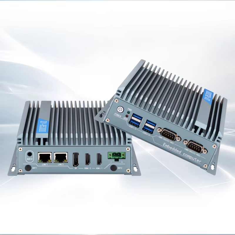 Komputer Industri dengan Prose - Fanless Industrial Pc Rs485 Core I7 ulasan dan harga