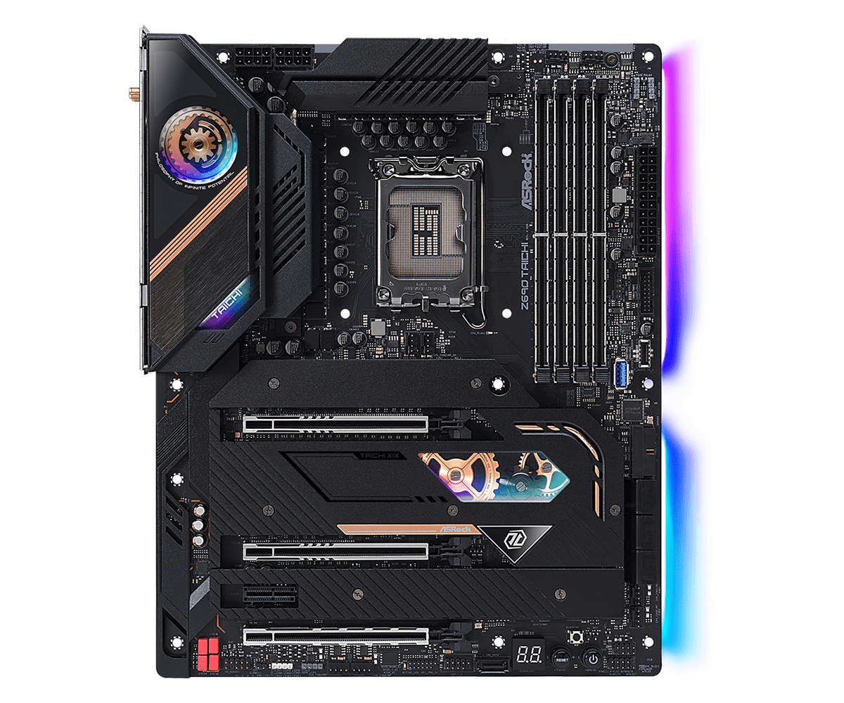 Papan Induk ASROCK Z690 TAICHI - Lga1700 Itx Motherboard Ddr5 ulasan dan harga
