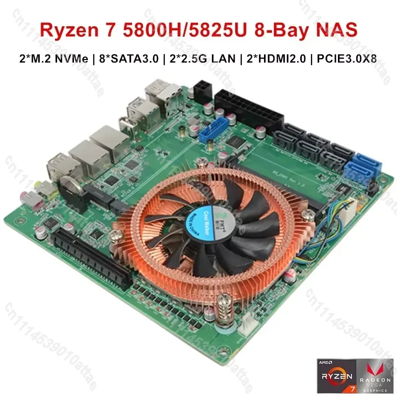 Kompatibel dengan Motherboard  - Nas Motherboard 8 Sata Mini Itx ulasan dan harga